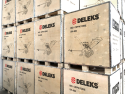 broyeur de branches thermique dk 800 lf à tambour moteur 15cv