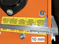 herse rotative avec rouleau kr 210 pour tracteur