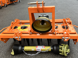 herse rotative avec rouleau kr 120r pour tracteur