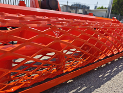 herse rotative avec rouleau kr 160r pour tracteur