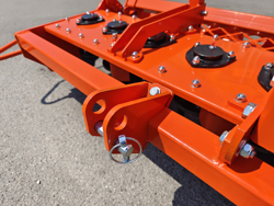 herse rotative avec rouleau kr 210r pour tracteur