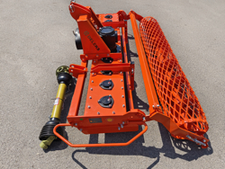 herse rotative avec rouleau kr 210r pour tracteur