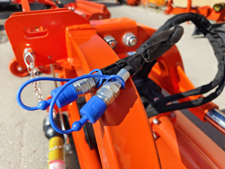 broyeur à marteaux déportable hydraulique pour tracteur mod cervo 220