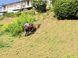 motoculteur reversible sur chenilles moteur kama