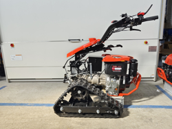 motoculteur reversible sur chenilles moteur kama