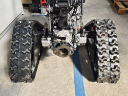 motoculteur reversible sur chenilles moteur kama