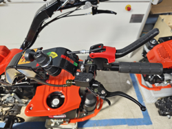 motoculteur reversible sur chenilles moteur kama