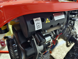 motoculteur reversible sur chenilles moteur kama