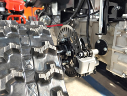 motoculteur reversible sur chenilles moteur kama