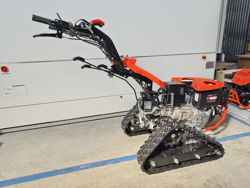 motoculteur reversible sur chenilles moteur kama