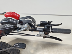 motoculteur reversible sur chenilles moteur loncin essence