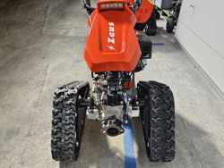 motoculteur reversible sur chenilles moteur loncin essence