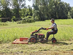 tondeuse gazon 80cm pour motoculteur zeus deleks