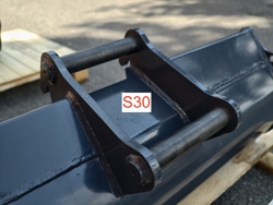 godet pour mini pele s100 800s30