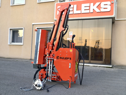 epareuse hydraulique pour tracteur avec broyeur ou taille haie mod airone