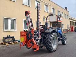 epareuse hydraulique pour tracteur avec broyeur ou taille haie mod airone