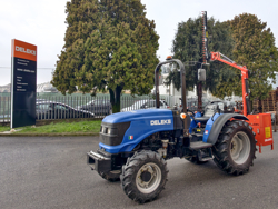 epareuse hydraulique pour tracteur avec broyeur ou taille haie mod airone