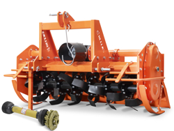rotovator série lourde pour tracteur largeur de travail 180cm mod dfh 180