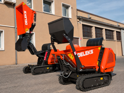 minidamper a moteur kubota m8000
