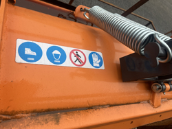 lame à neige pour chargeur frontal ln 250 e reconditionne 54