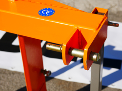 diepwoeler woelpoot cultivator voor tractoren zoals bijv. kubota mod dr 60