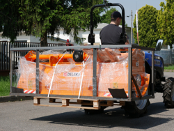 palletvork voor kleine tractoren zoals bijv. kubota mod d 300