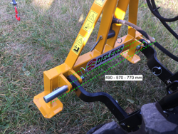 hydraulische hijskraan voor kleine tractoren model 200