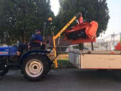 hydraulische hijskraan voor kleine tractoren model 200