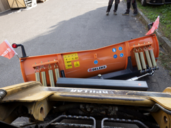schneeschild für minibagger oder gabelstapler 200 cm mittelschwere ausführung mod ln 200 m