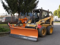 schneeschild für minibagger oder gabelstapler 220 cm mittelschwere ausführung mod ln 220 m
