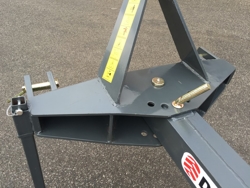 grondschuif dozerblad nivelleerblad 200 cm breed voor tractoren mod ddl 200