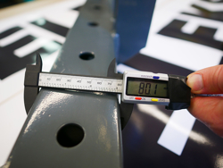 gatenbalk trekbok met 7 gaten