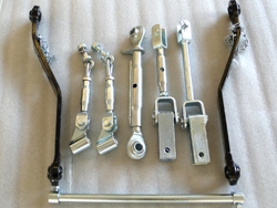 driepuntsophanging voor kleine tractoren zoals kubota iseki etc.