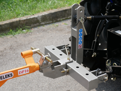 1 schaar ploegen voor tractoren zoals b v kubota of iseki mod dp 16