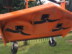 sikkelmaaier cirkelmaaier met 3 horizontale messen voor tractoren 120cm mod. dm 120