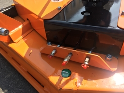 sikkelmaaier cirkelmaaier met 3 horizontale messen voor tractoren 120cm mod. dm 120