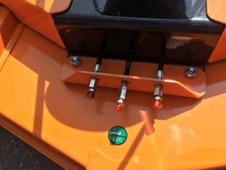 sikkelmaaier cirkelmaaier met 3 horizontale messen voor tractoren 150cm mod. dm 150