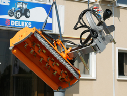 middelzware verstek klepelmaaier met ingebouwde vrijloop deleks