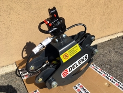 houtgrijper houtklem grijper met rotator voor kranen en minigraafmachines van 1 5 tot 2 5t mod dk 10 gr 10