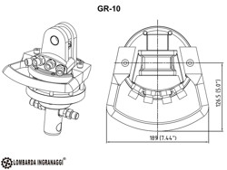 rotator lombarda ingranaggi gr10