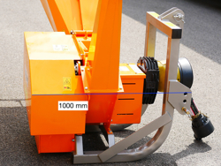 bio trommel hakselaar versnipperaar voor tractoren mod. dk 1300