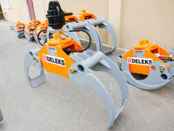 houtgrijper houtklem grijper met rotator voor kranen en minigraafmachines van 1 8 tot 3 5t mod dk 11 gr 30