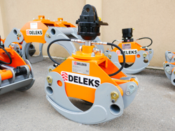 houtgrijper houtklem grijper met rotator voor kranen en minigraafmachines van 1 8 tot 3 5t mod dk 11 gr 30