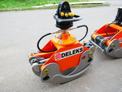 houtgrijper houtklem grijper met rotator voor kranen en minigraafmachines van 1 8 tot 3 5t mod dk 11 gr 30