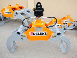 houtgrijper houtklem grijper met rotator voor kranen en minigraafmachines van 1 8 tot 3 5t mod dk 11 gr 30