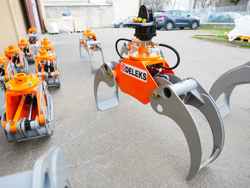 houtgrijper houtklem grijper met rotator voor kranen en minigraafmachines van 1 8 tot 3 5t mod dk 11 gr 30