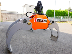 houtgrijper houtklem grijper met rotator voor kranen en minigravers van 1 8 tot 3 5t mod dk 11c gr 30f