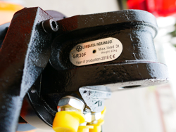 houtgrijper houtklem grijper met rotator voor kranen en minigravers van 4 0 bis 8 0t mod dk 16 gr 30f