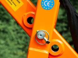 grondboor met hydraulisch systeem voor tractoren mod. l 50h