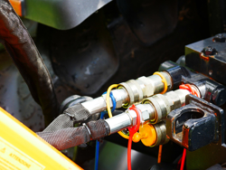 grondboor met hydraulisch systeem voor tractoren mod. l 50h